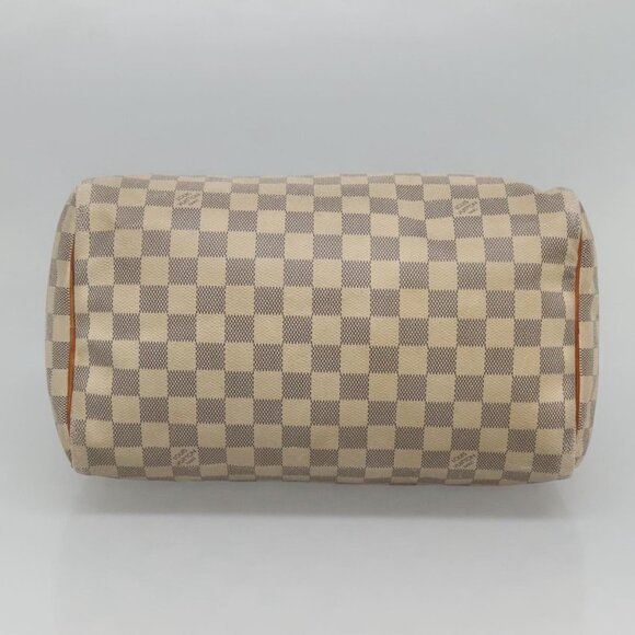 LOUIS VUITTON Damier Azur Speedy 30 Hand Bag N41533 LV Auth bs24986 - Picture 7 of 16